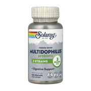 Solaray, Freeze Dried Multidophilus™ Probiotic, 3 Billion CFU, 100 VegCaps