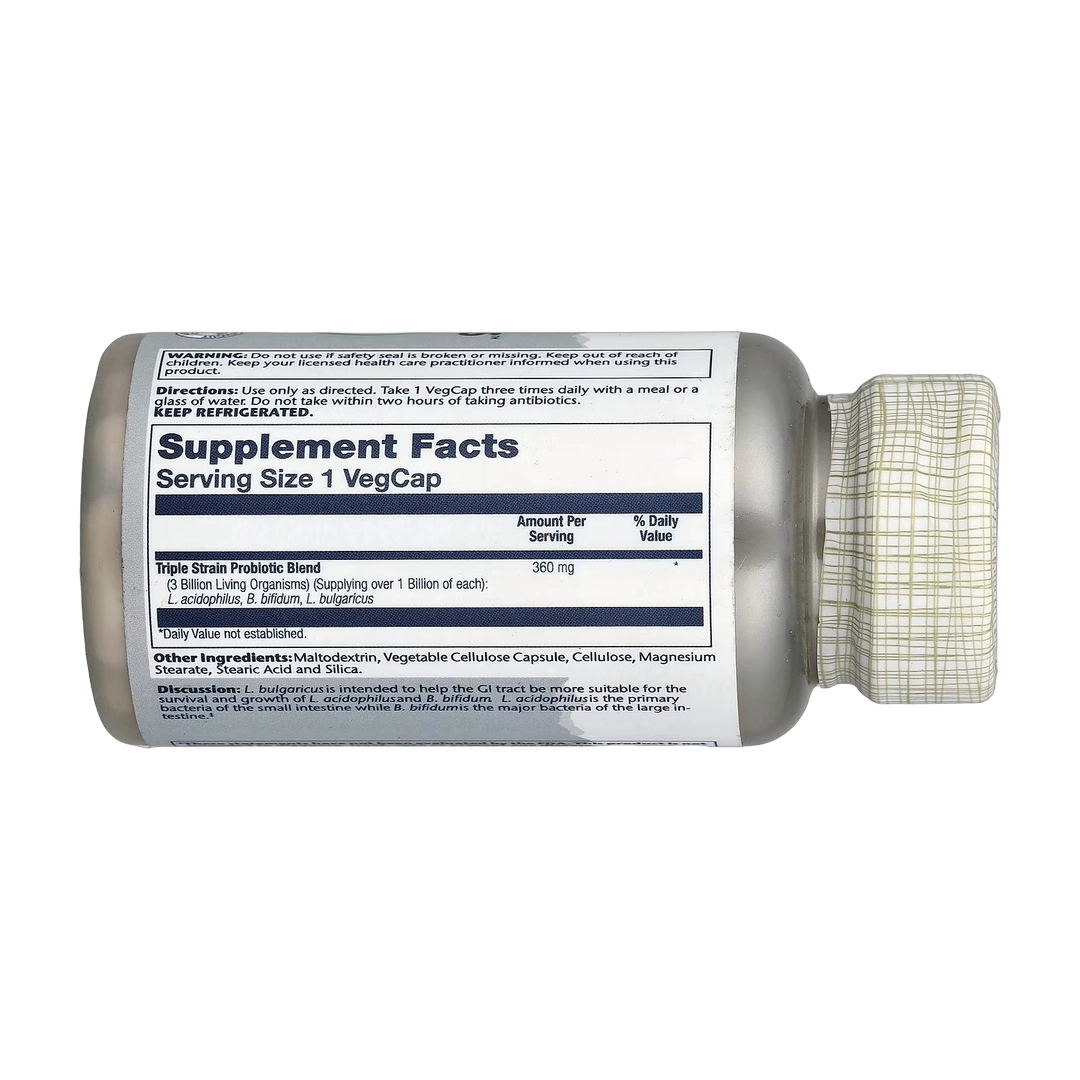 Solaray, Freeze Dried Multidophilus™ Probiotic, 3 Billion CFU, 100 VegCaps