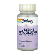 Solaray, L-Lysine Beta Glucan, 60 VegCaps