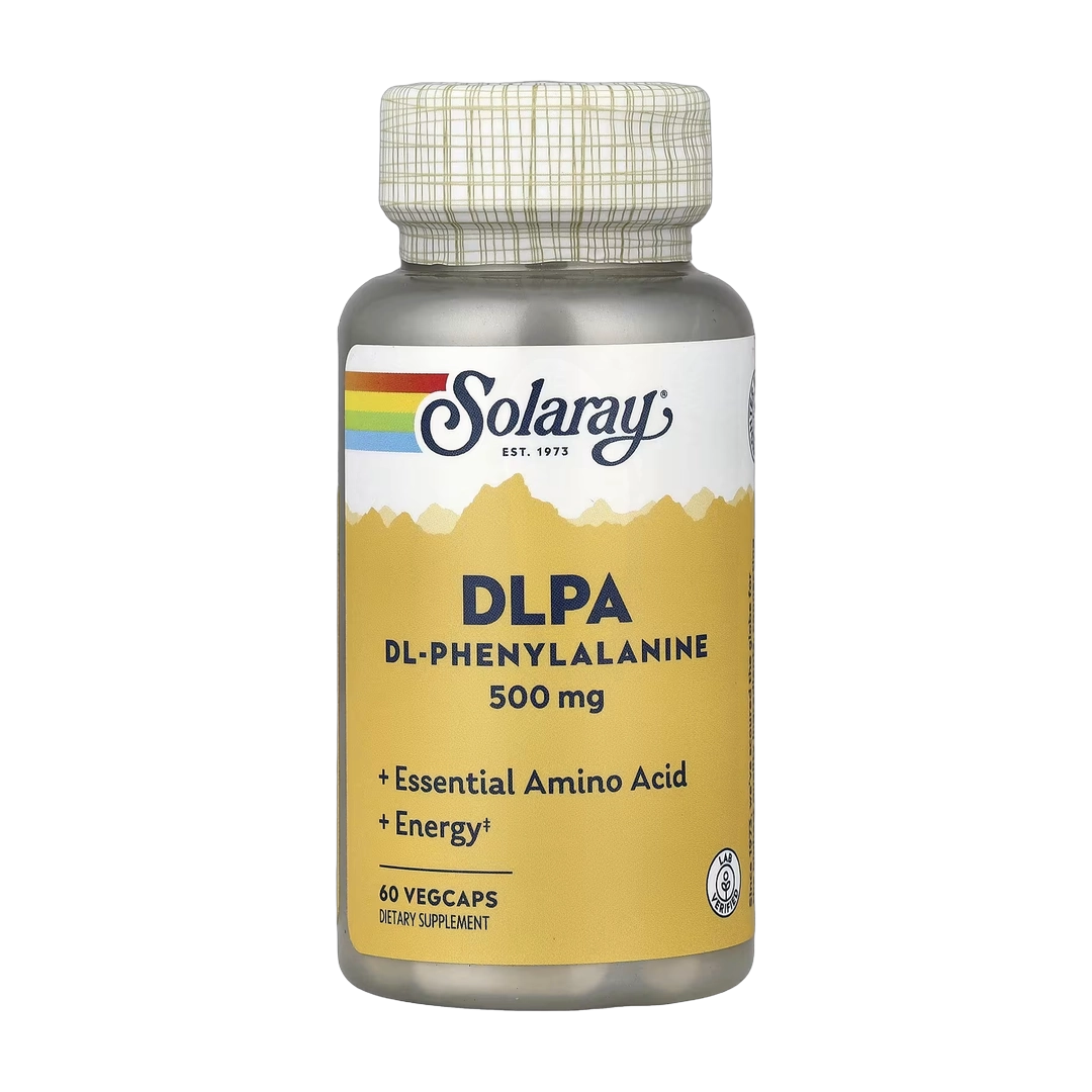 Solaray, DLPA, 500 mg, 60 VegCaps
