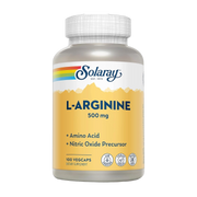 SOLARAY, L-Arginine 500 mg, 100 VegCaps