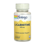 Solaray, L-Carnitine, 500 mg, 30 VegCaps