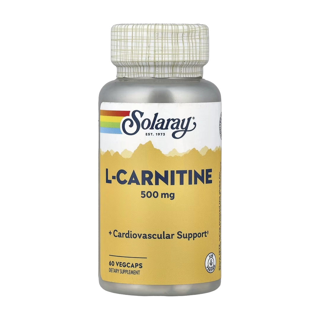 Solaray, L-Carnitine, 500 mg, 60 Vegcaps