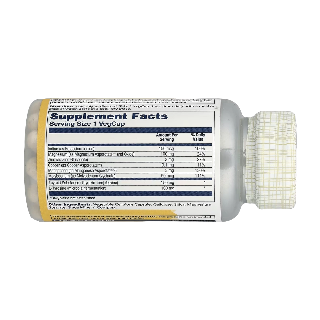 Solaray, Thyroid Caps™, Freeze Dried, 60 VegCaps