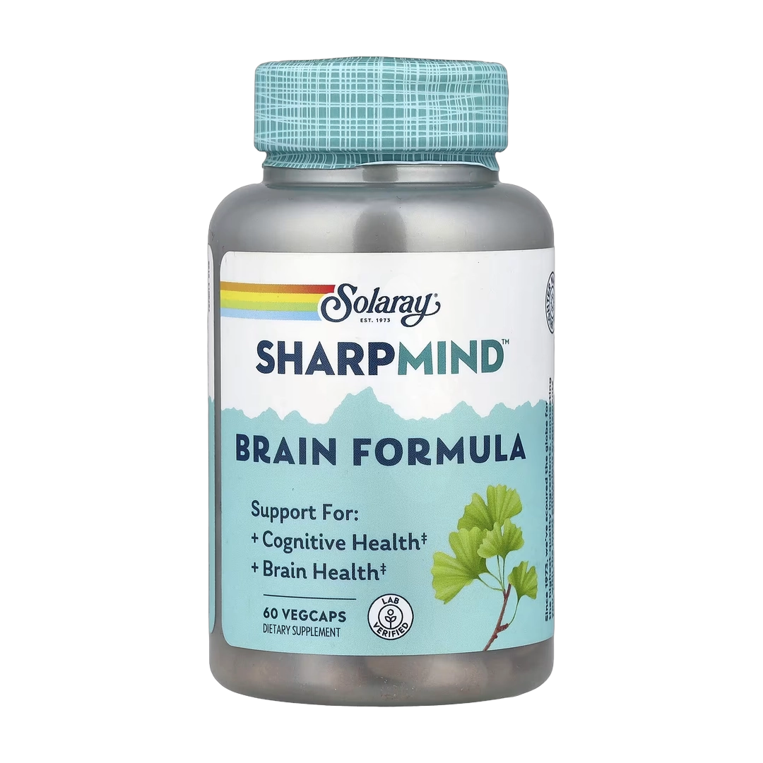 Solaray, SharpMind™, Brain Formula, 60 VegCaps