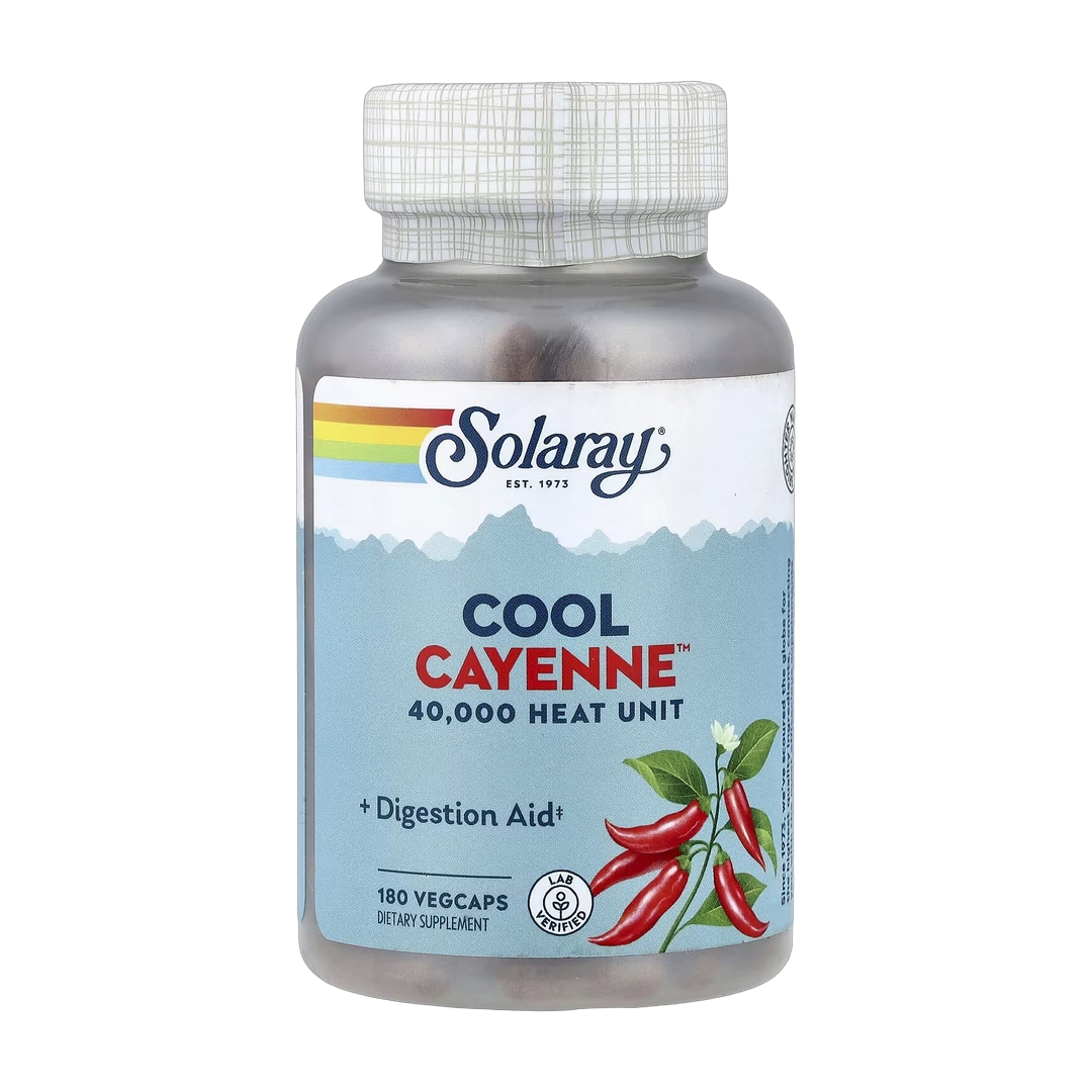 Solaray, Cool Cayenne™, 180 VegCaps
