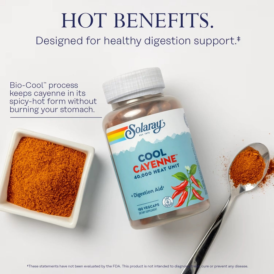 Solaray, Cool Cayenne™, 180 VegCaps