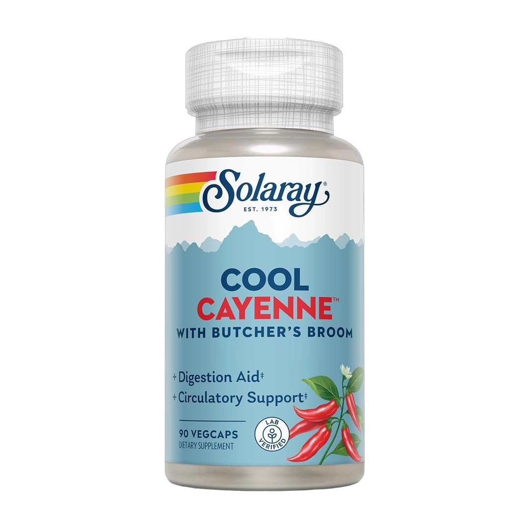 SOLARAY, Cool Cayenne Pepper, 90 VegCaps