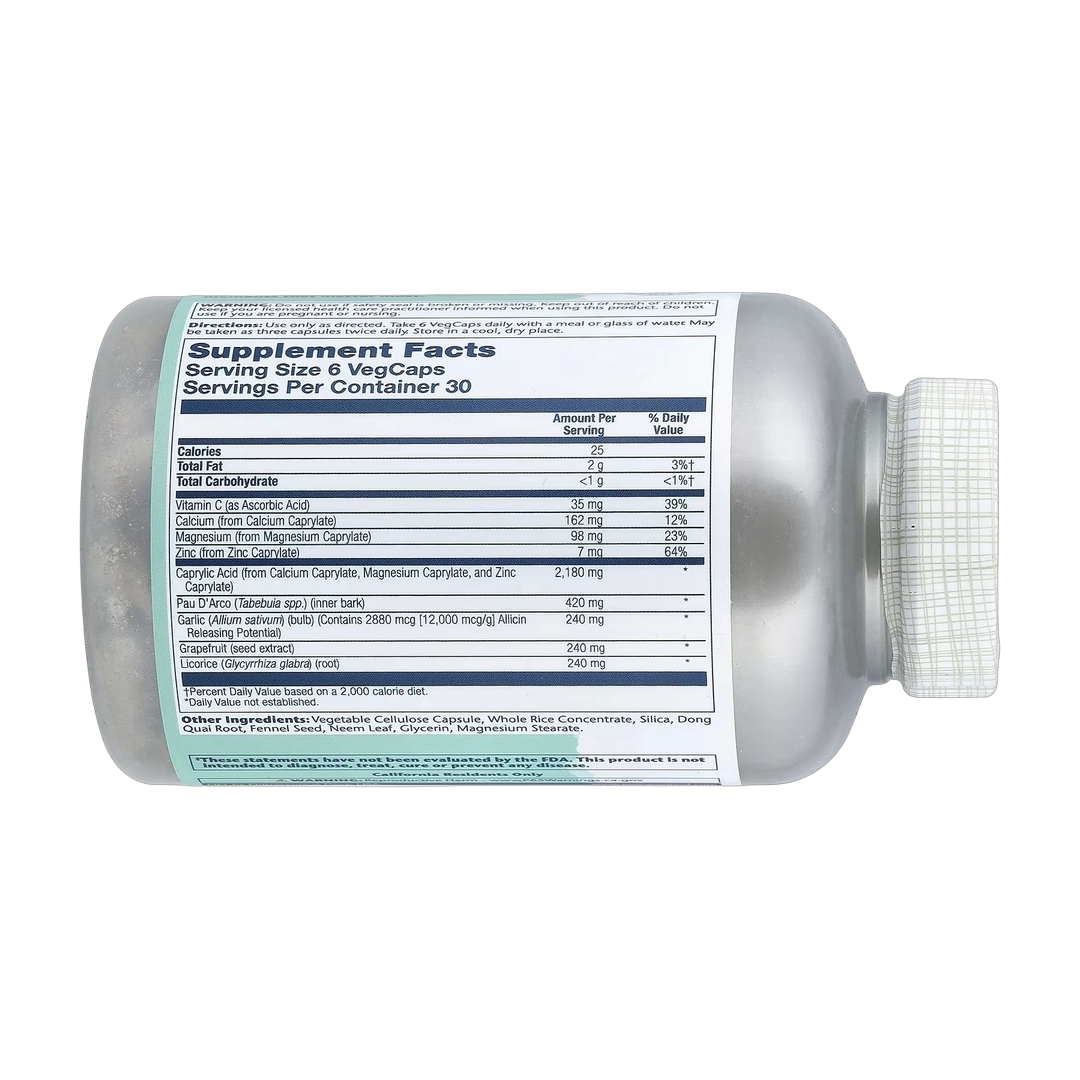 Solaray, Yeast-Cleanse™, 180 VegCaps