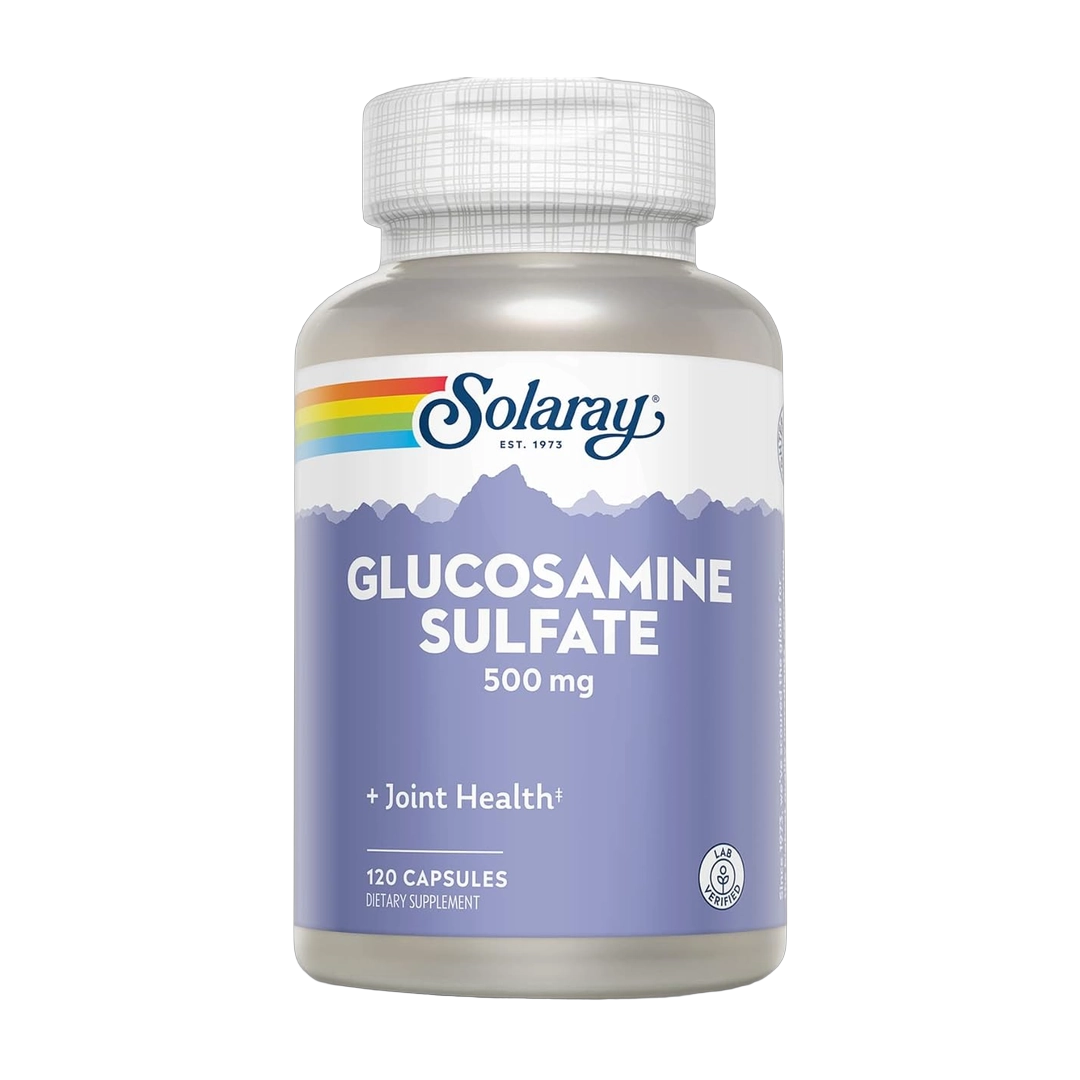 SOLARAY, Glucosamine Sulfate 500 mg, 120 Capsules