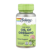 Solaray, True Herbs, Oil of Oregano, 150 mg, 60 Softgels front packaging view