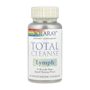 Solaray, Total Cleanse, Lymph, 60 Vegetarian Capsules front packaging view