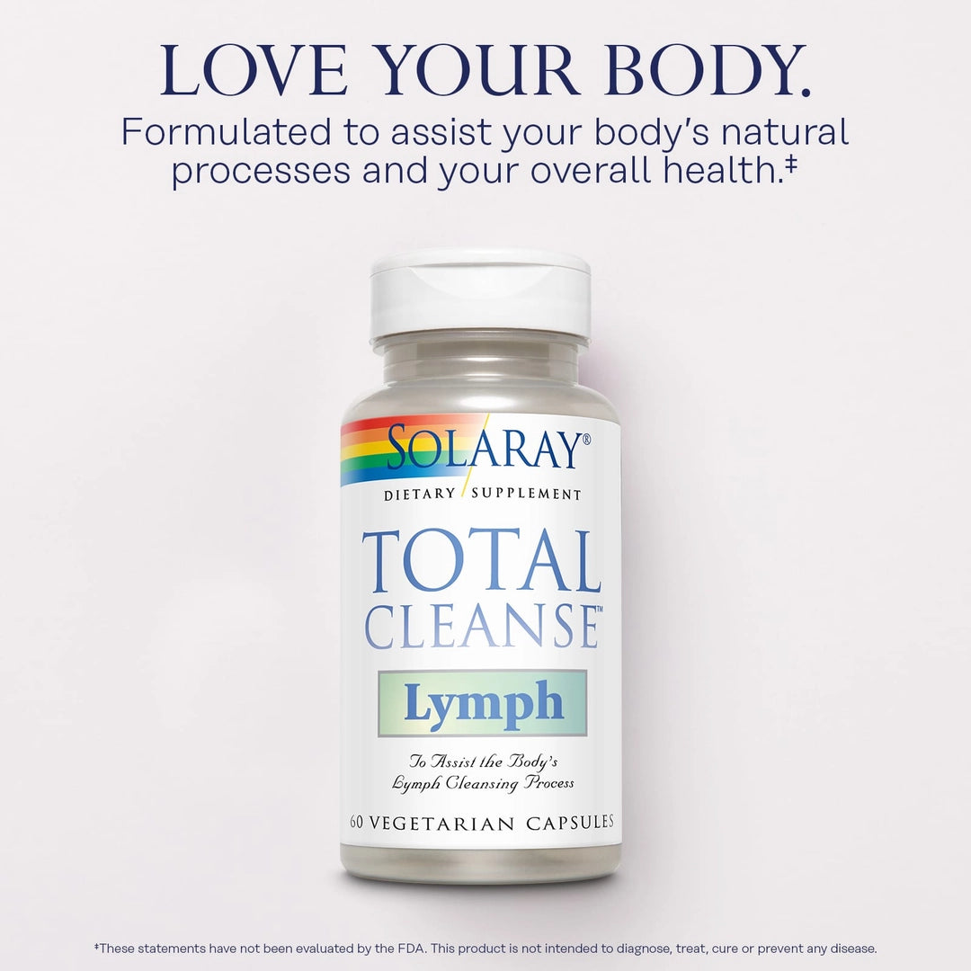 Solaray, Total Cleanse, Lymph, 60 Vegetarian Capsules lifestyle image