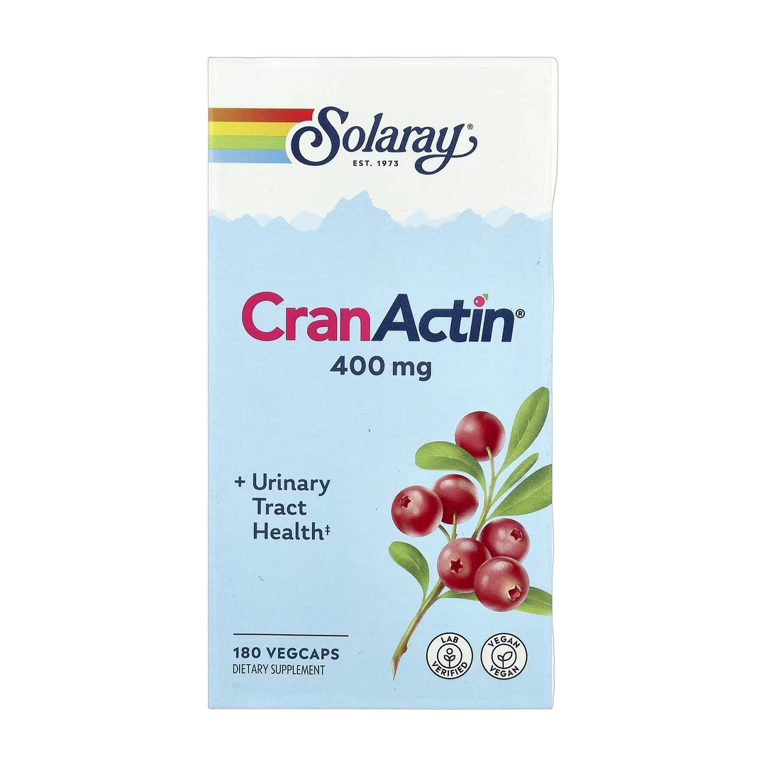 Solaray, CranActin®, Urinary Tract Health, 180 VegCaps