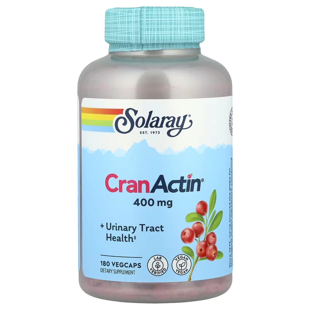 Solaray, CranActin®, Urinary Tract Health, 180 VegCaps