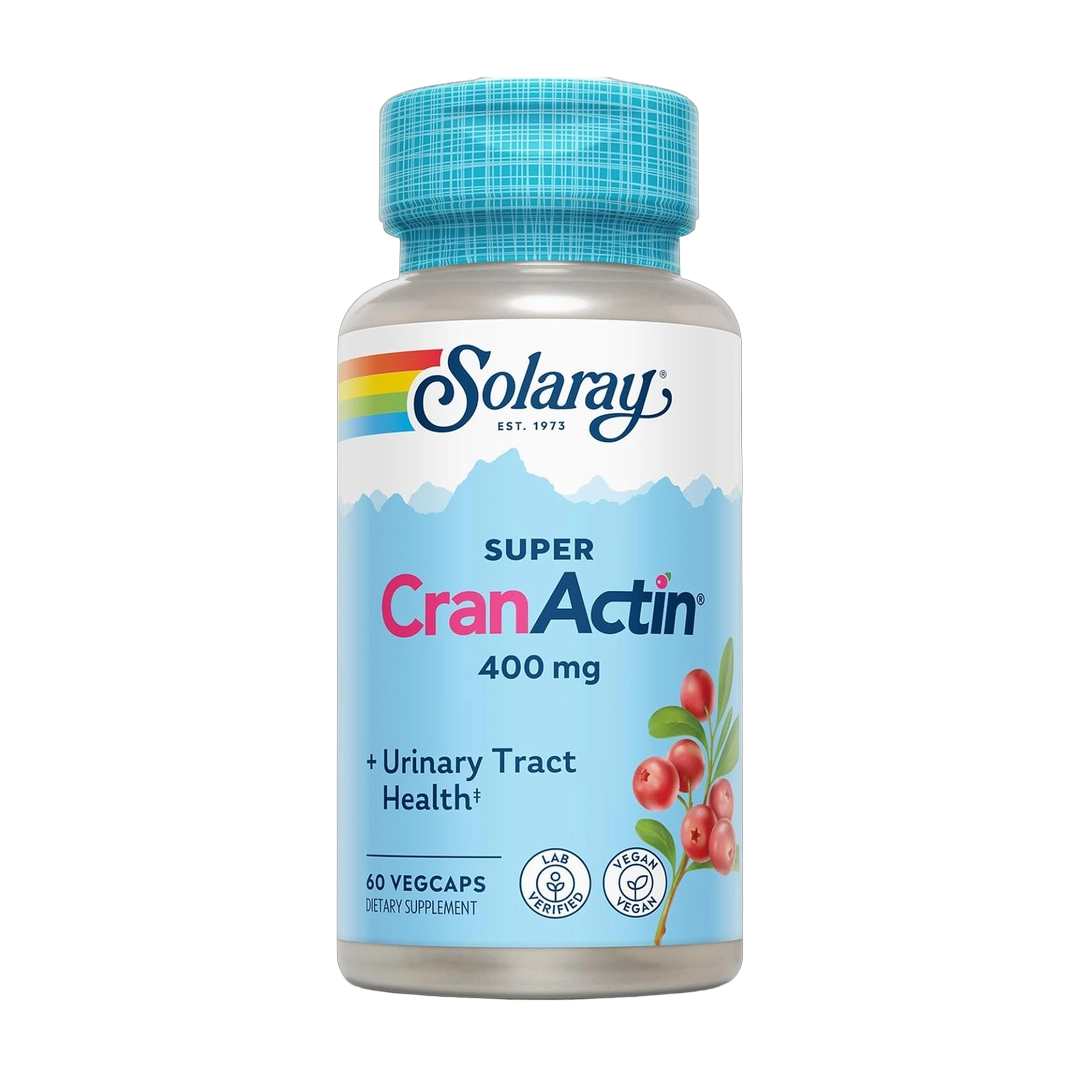 SOLARAY, Super CranActin Cranberry Extract 400mg, 60 VegCaps