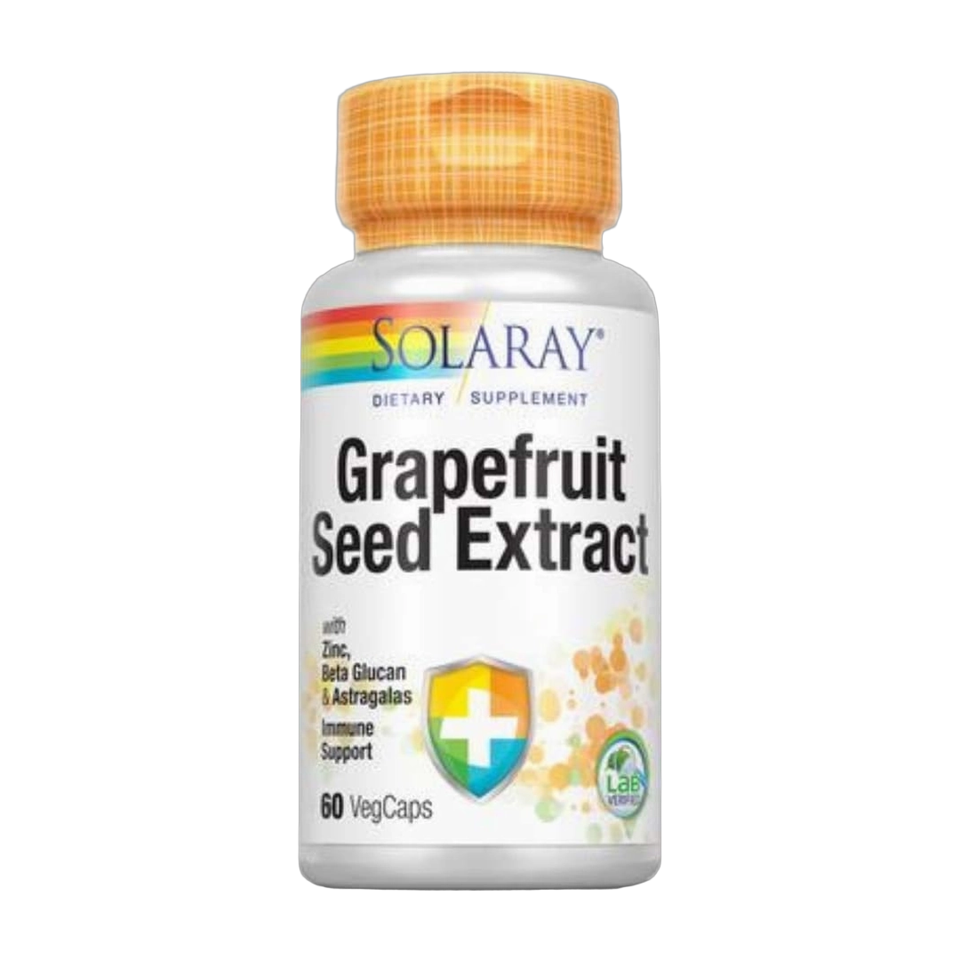 Solaray, Grapefruit Seed Extract, 250 mg, 60 Vegcaps