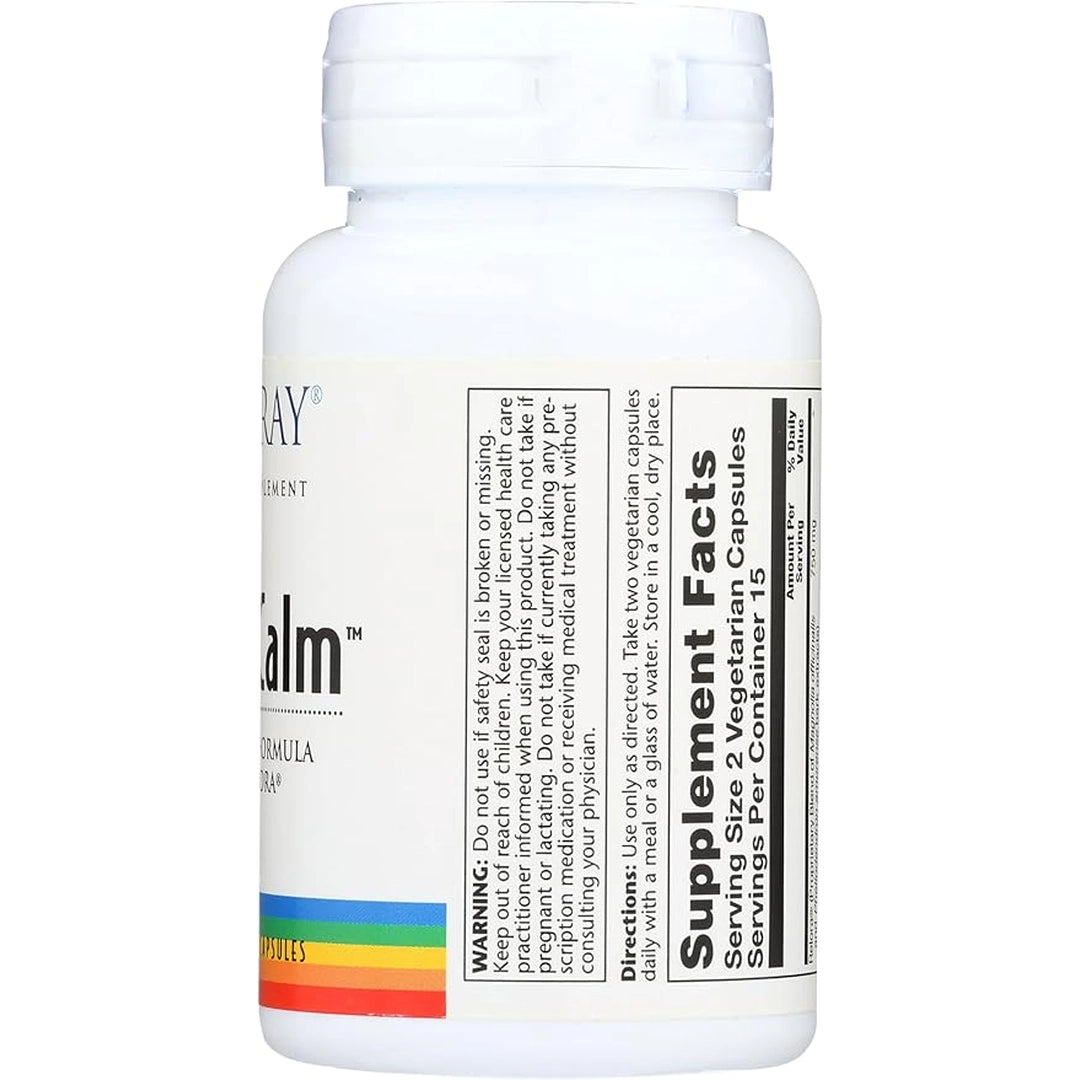 Solaray, Total Calm, 30 Veg Capsules