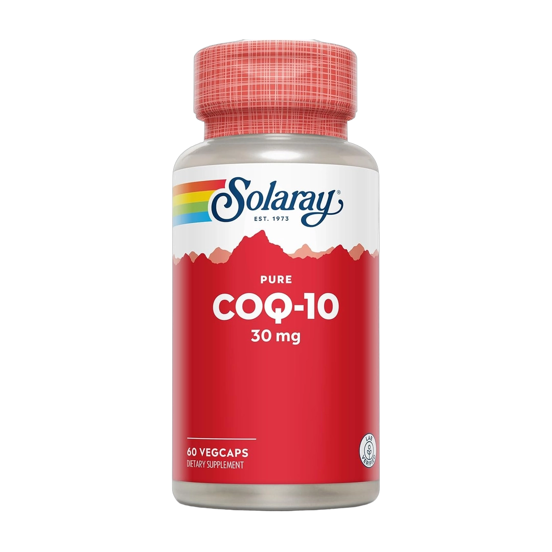SOLARAY, Pure CoQ-10, 30 mg, 60 VegCaps