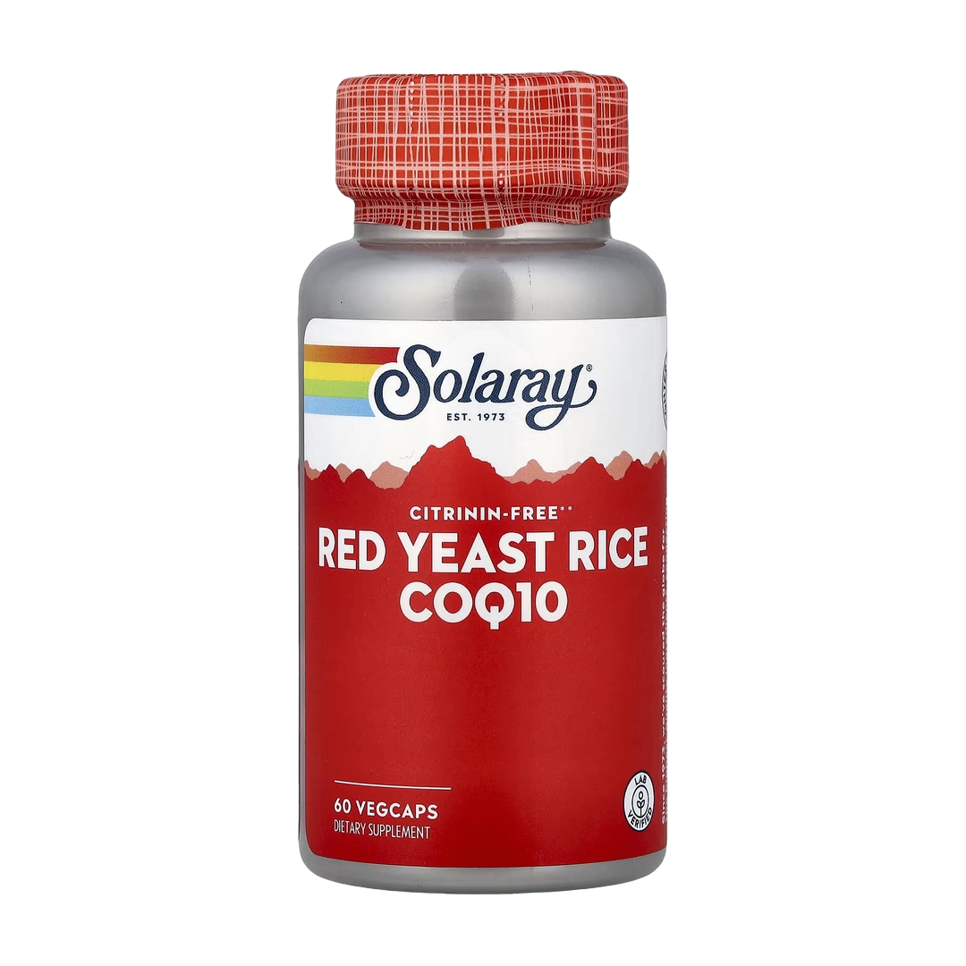 Solaray, Red Yeast Rice CoQ-10, 60 VegCaps