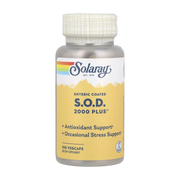 Solaray, Enteric Coated S.O.D. 2000 Plus™, 100 VegCaps