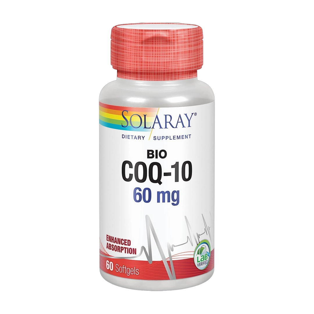 SOLARAY, Bio CoQ-10, 60 mg, 60 Softgels