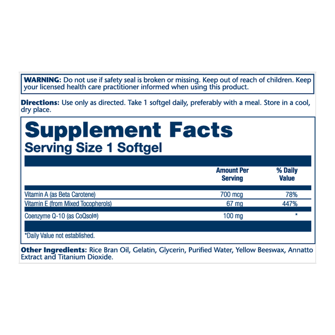 SOLARAY, Bio CoQ-10, 100 mg, 30 Softgels