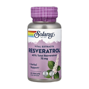 Solaray, Resveratrol, 75 mg, 60 VegCaps