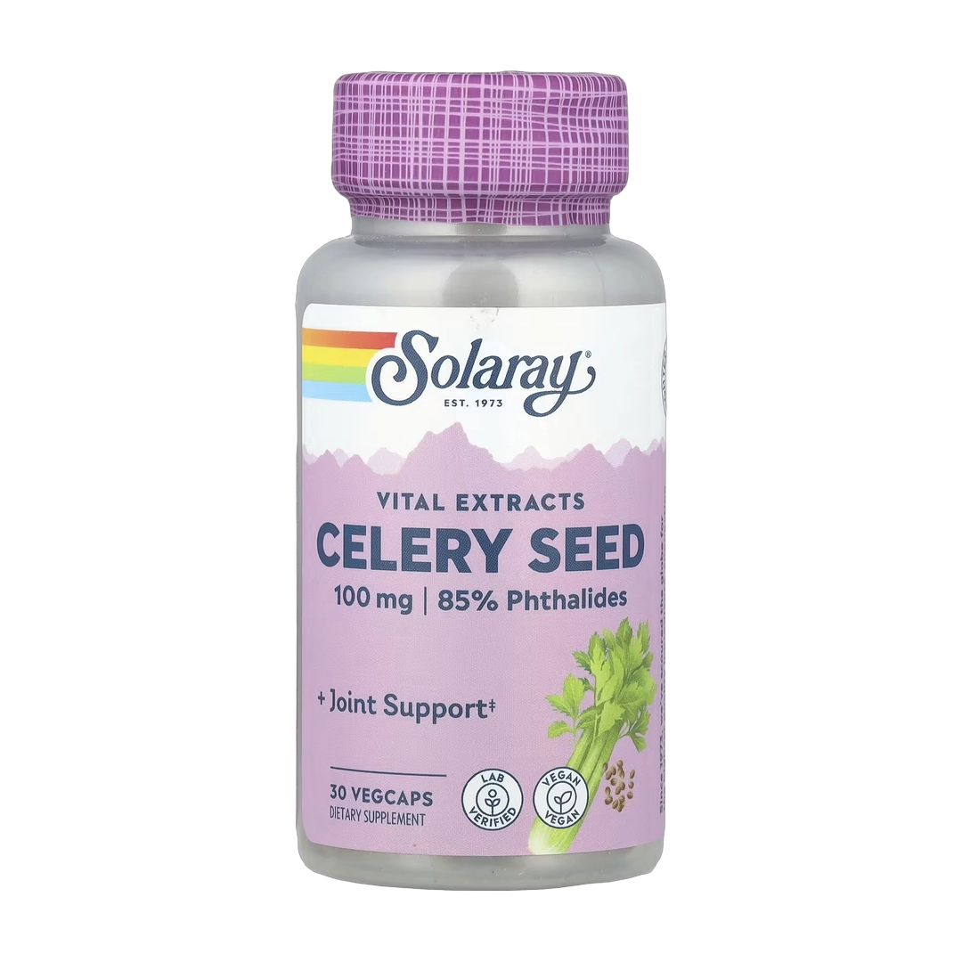 Solaray, Vital Extracts, Celery Seed, 30 VegCaps