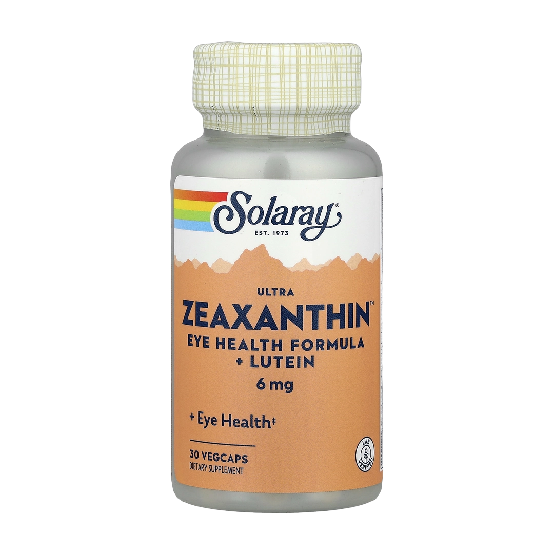 Solaray, Ultra Zeaxanthin™, Eye Health Formula + Lutein, 30 VegCaps