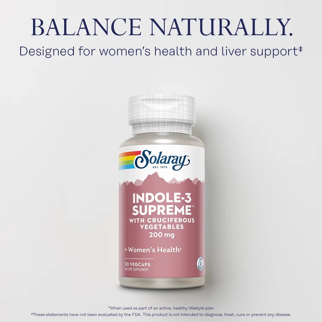 Solaray, Indole-3 Supreme™, 30 VegCaps