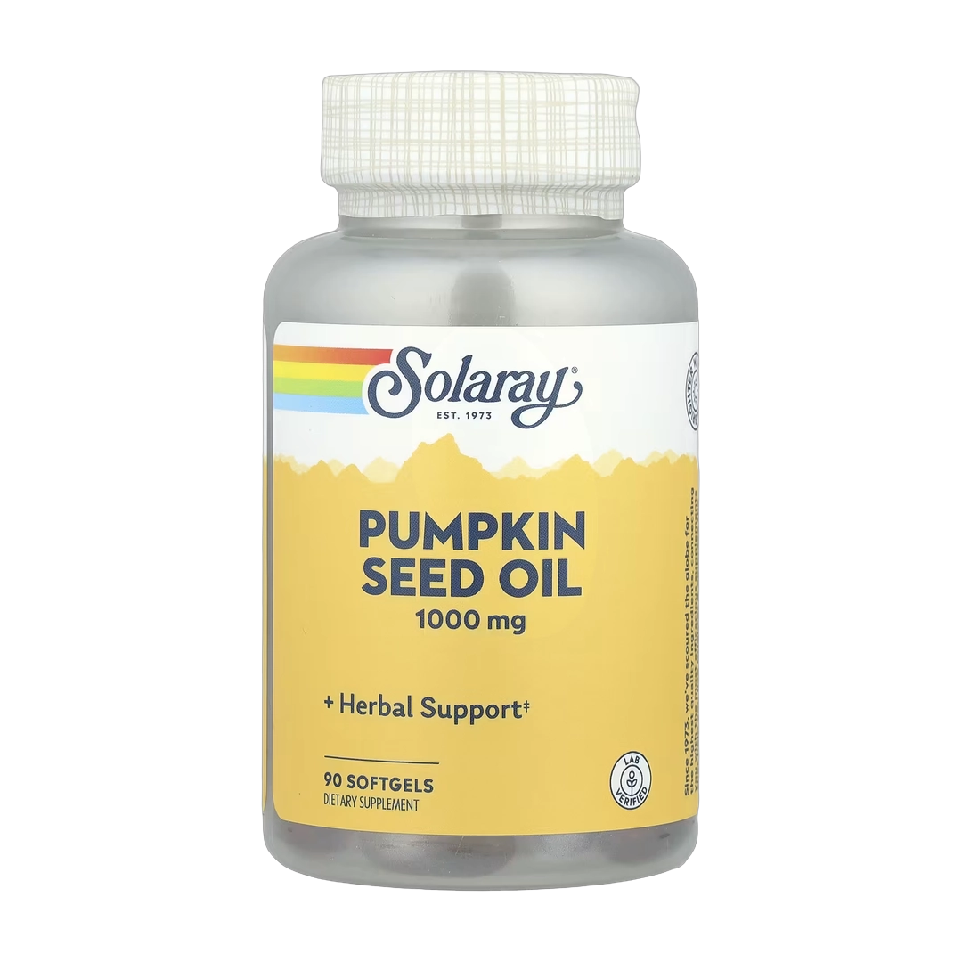 Solaray, Pumpkin Seed Oil, 1,000 mg, 90 Softgels