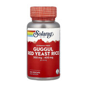 Solaray, Guggul, Red Yeast Rice, 120 VegCaps