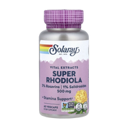Solaray, Vital Extracts, Super Rhodiola, 500 mg, 60 VegCaps