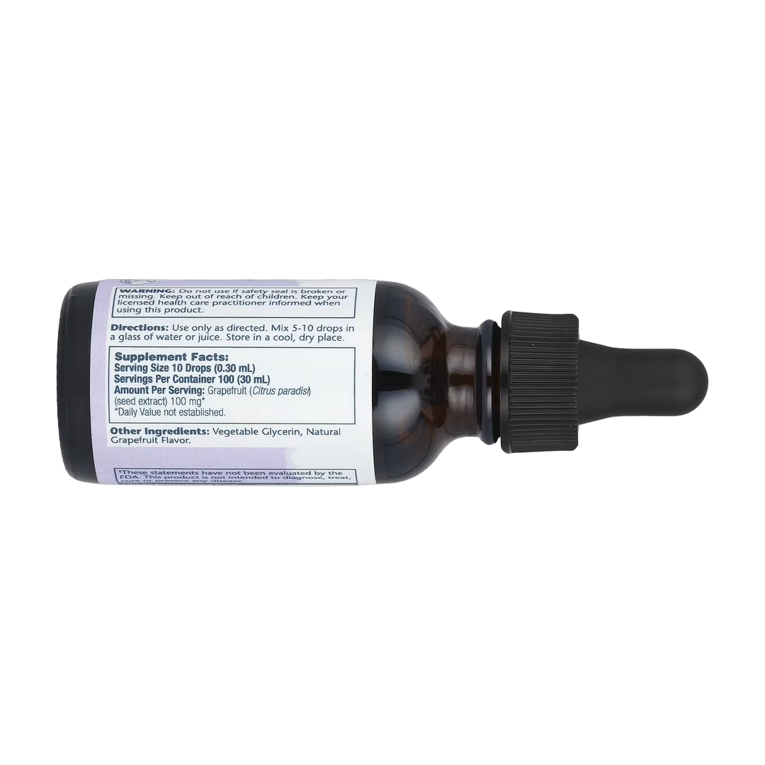 Solaray, Grapefruit Seed Extract Liquid, 100 mg, 1 fl oz (30 ml)
