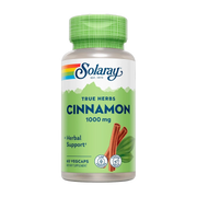 SOLARAY, True Herbs Cinnamon Bark 1000 mg, 60 VegCaps