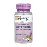 Solaray, Vital Extracts, Butterbur, 50 mg, 60 VegCaps