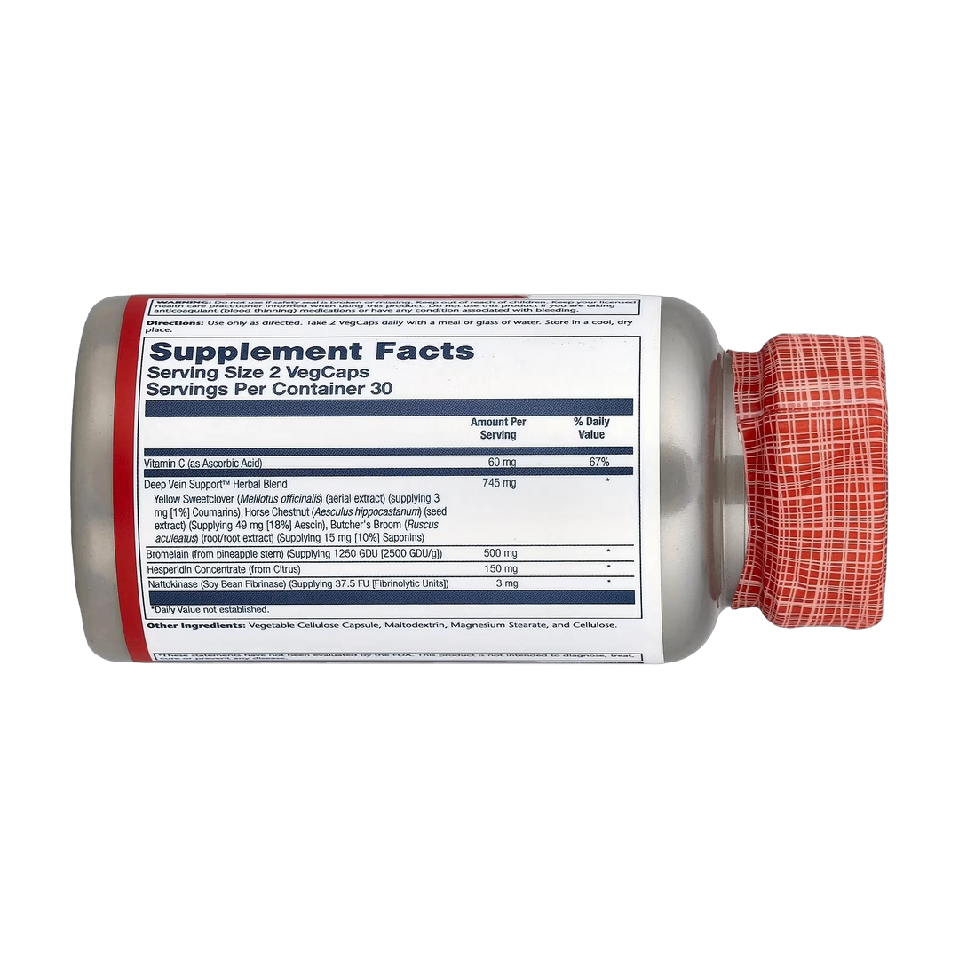 Solaray, Deep Vein Support™, 60 VegCaps