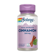 Solaray, Cinnamon Extract 300 mg, 60 VegCaps