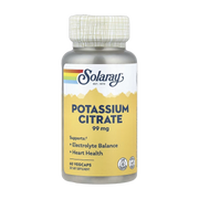 Solaray, Potassium Citrate , 99 mg , 60 VegCaps