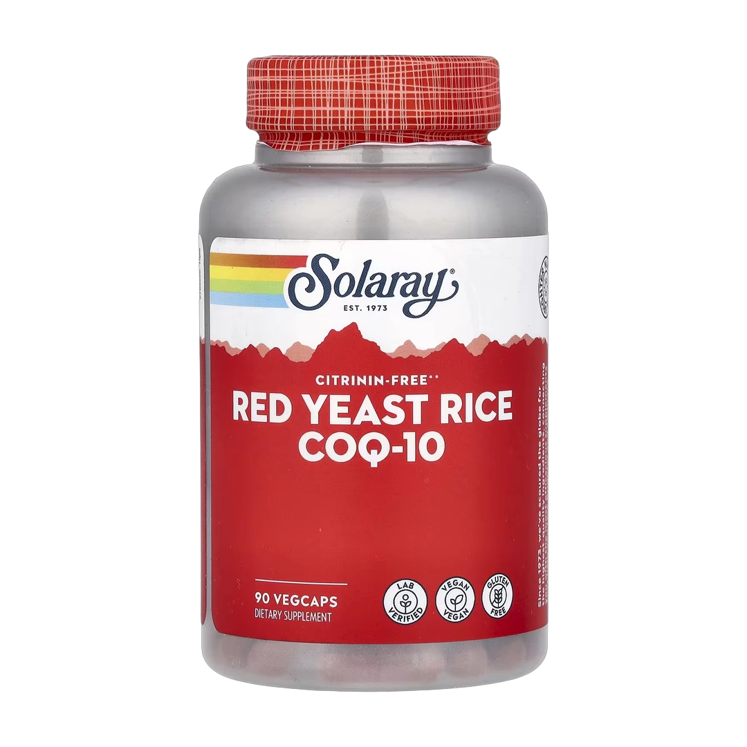 Solaray, Red Yeast Rice CoQ-10, 90 VegCaps