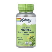 Solaray, True Herbs, Nopal, Prickly Pear Cactus, 500 mg, 100 VegCaps