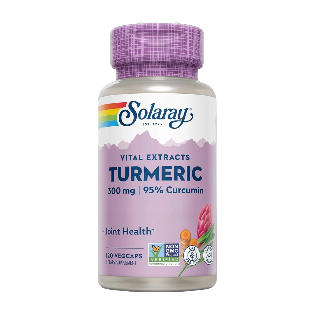 SOLARAY, Turmeric Supplement 300 mg, 120 Vegcaps