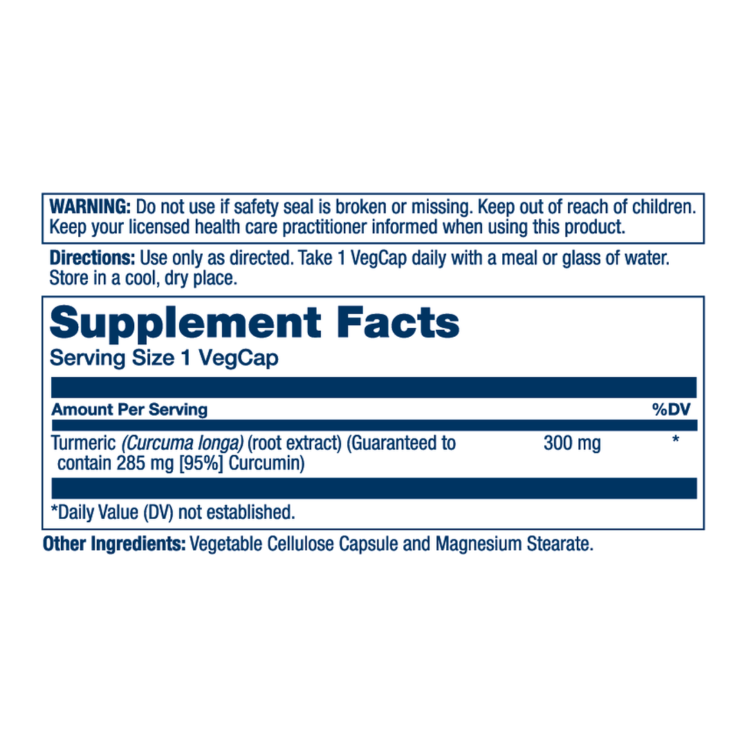 SOLARAY, Turmeric Supplement 300 mg, 120 Vegcaps