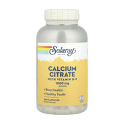 Solaray, Calcium Citrate with Vitamin D-3, 240 Capsules