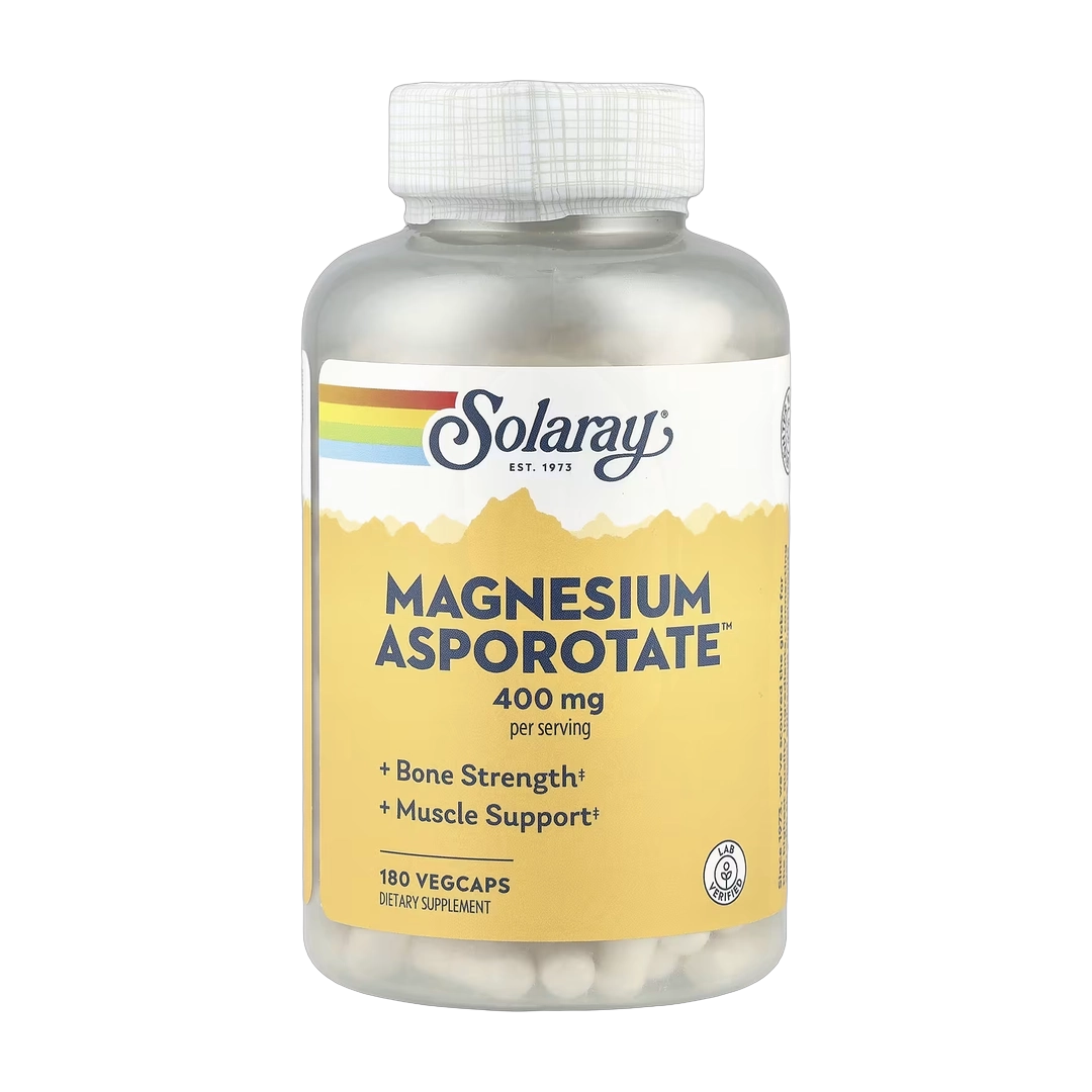 Solaray, Magnesium Asporotate™, 180 VegCaps