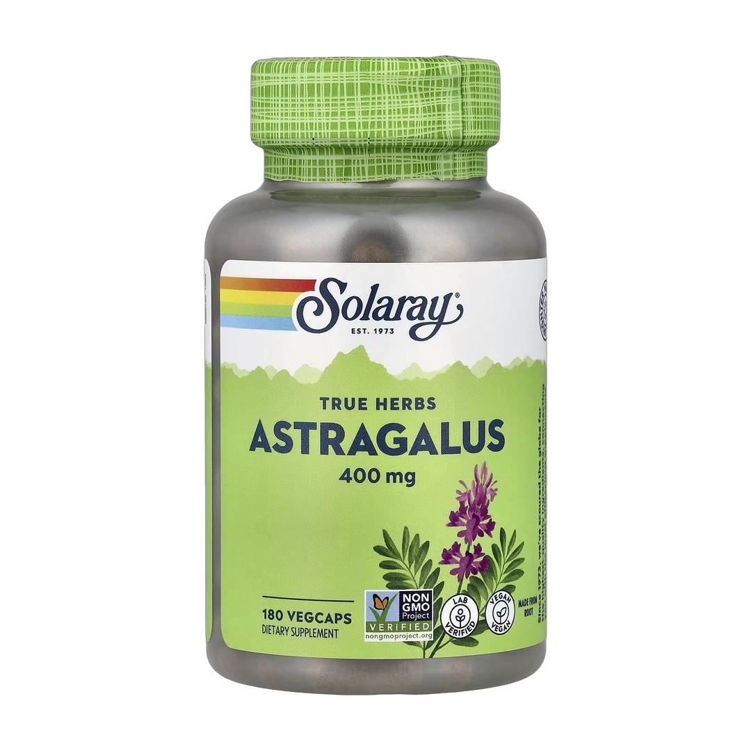 Solaray, True Herbs, Astragalus, 400 mg, 180 VegCaps