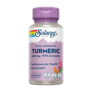 SOLARAY, Turmeric Supplement, 600 mg, 30 Vegcaps