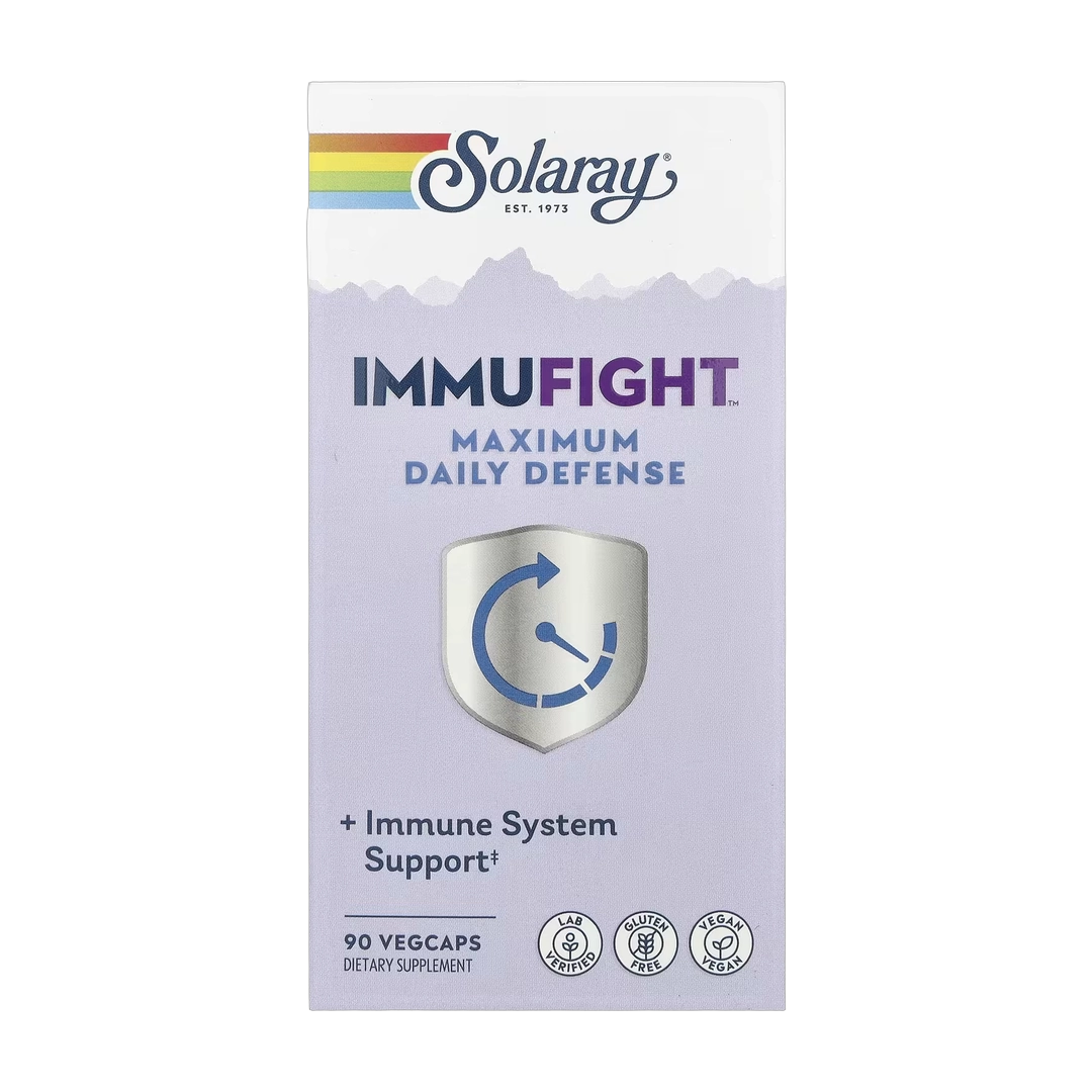Solaray, ImmuFight™, Maximum Daily Defense, 90 VegCaps