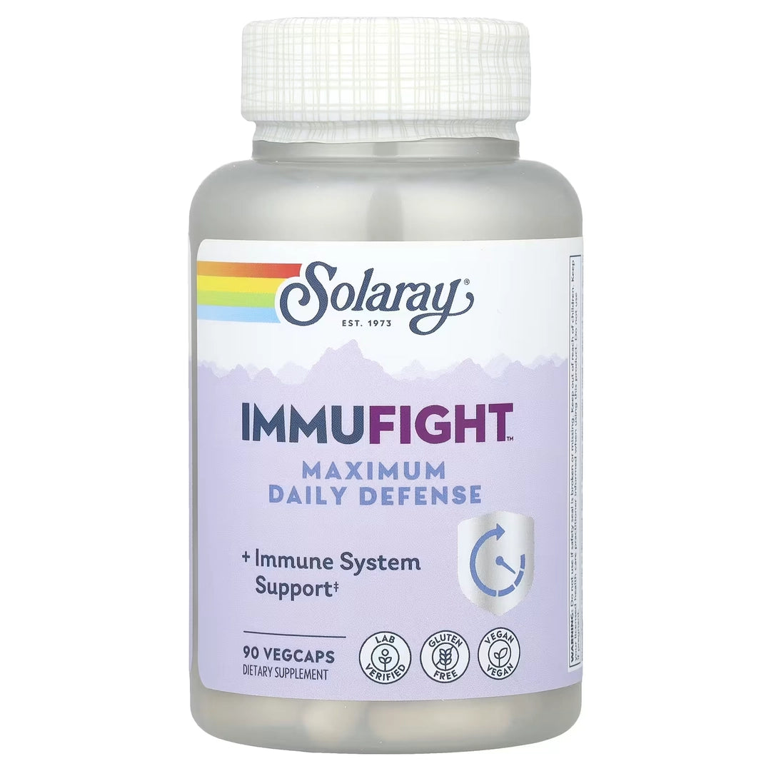 Solaray, ImmuFight™, Maximum Daily Defense, 90 VegCaps